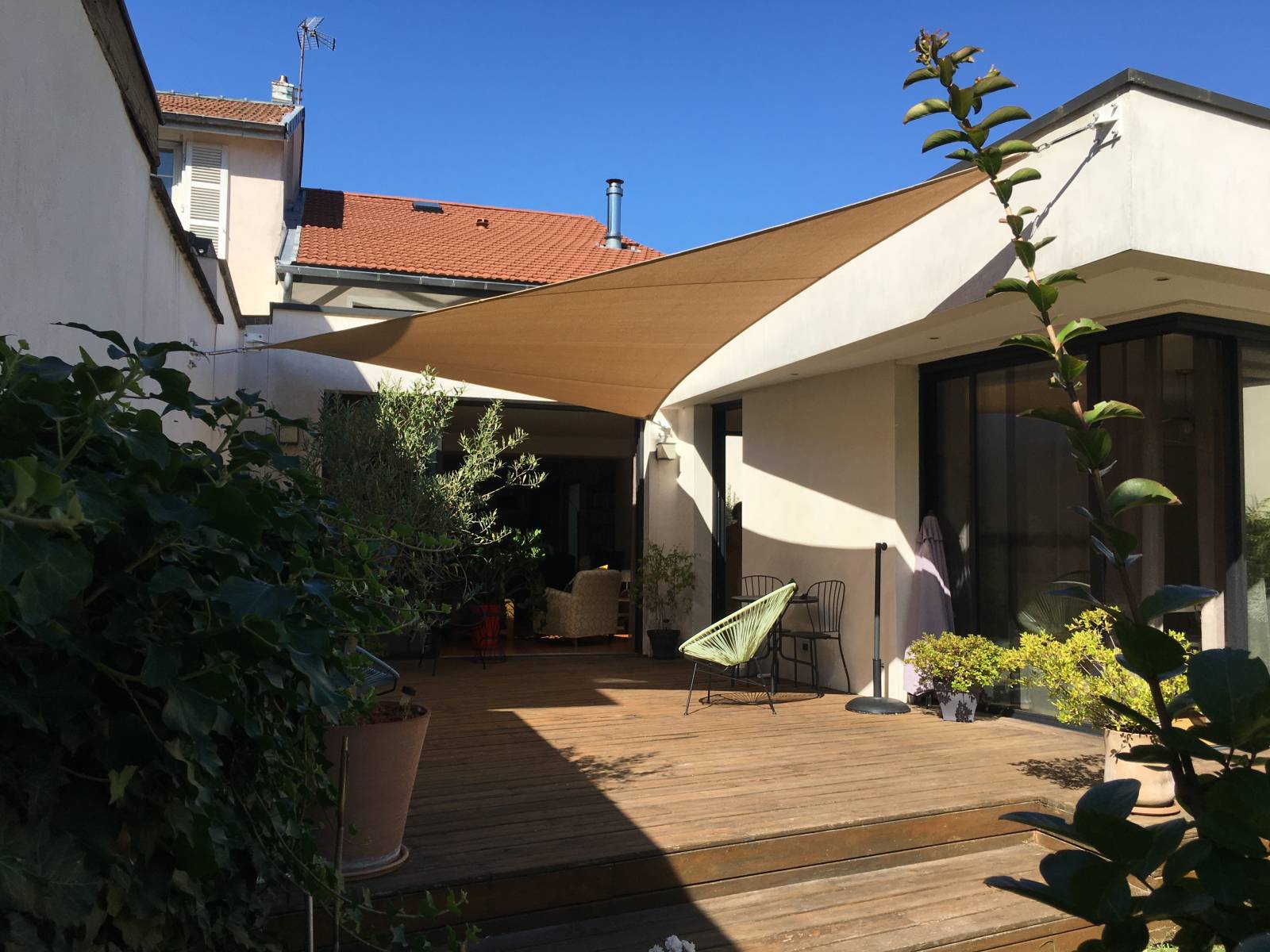 Toile d'ombrage Craponne