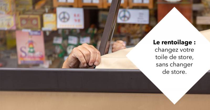 Changez votre toile de store sans changer de store dans ouest lyonnais