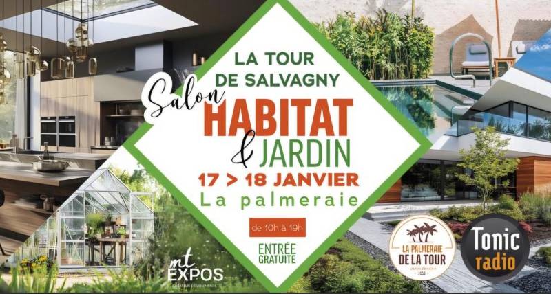 Salon Habitat & Jardin  17 et 18 janvier 2026