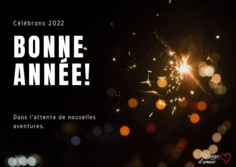 Bonne année 2022 !