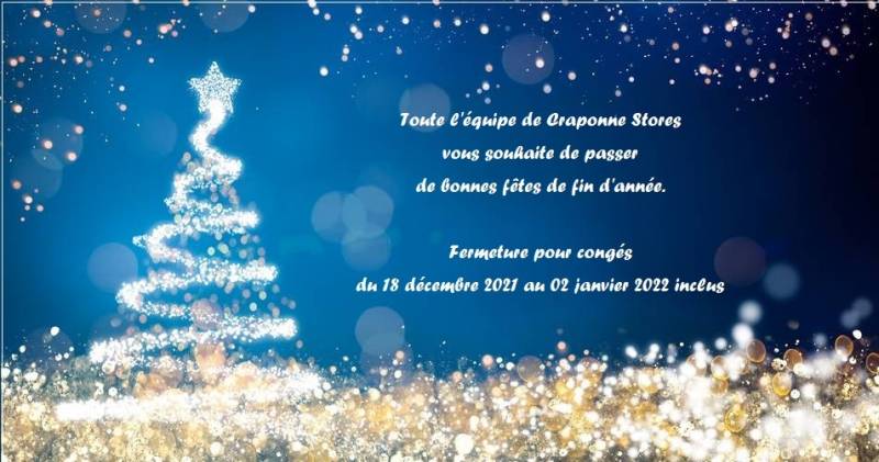 Fermeture annuelle - congés